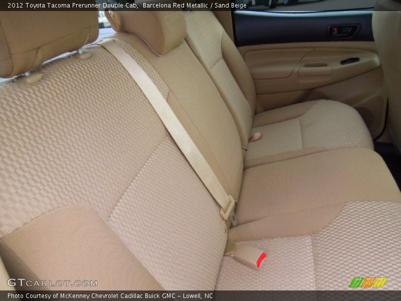 Barcelona Red Metallic / Sand Beige 2012 Toyota Tacoma Prerunner Double Cab