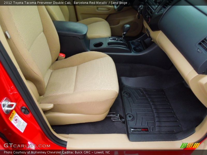 Barcelona Red Metallic / Sand Beige 2012 Toyota Tacoma Prerunner Double Cab