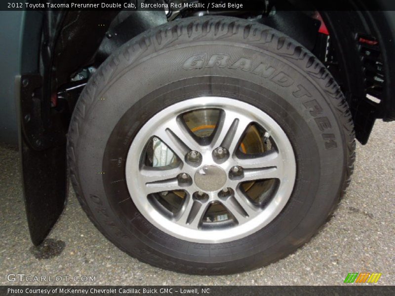 Barcelona Red Metallic / Sand Beige 2012 Toyota Tacoma Prerunner Double Cab