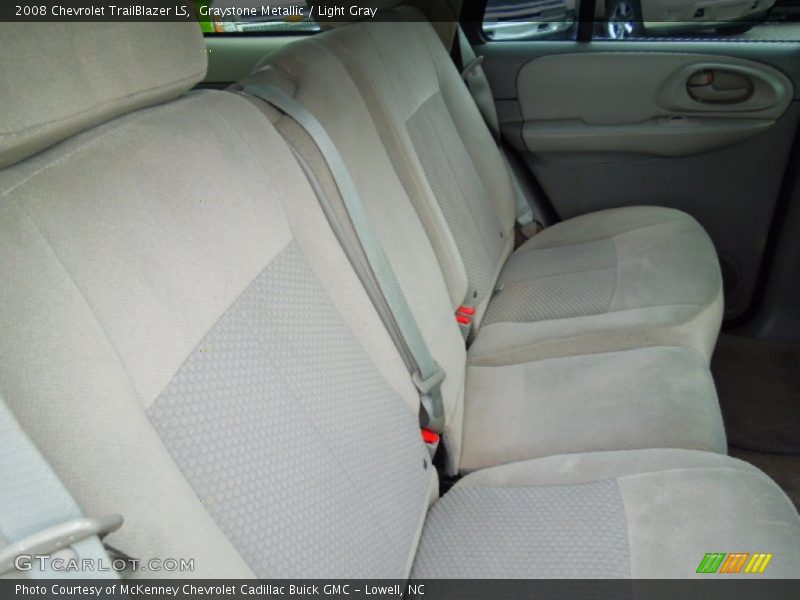 Graystone Metallic / Light Gray 2008 Chevrolet TrailBlazer LS