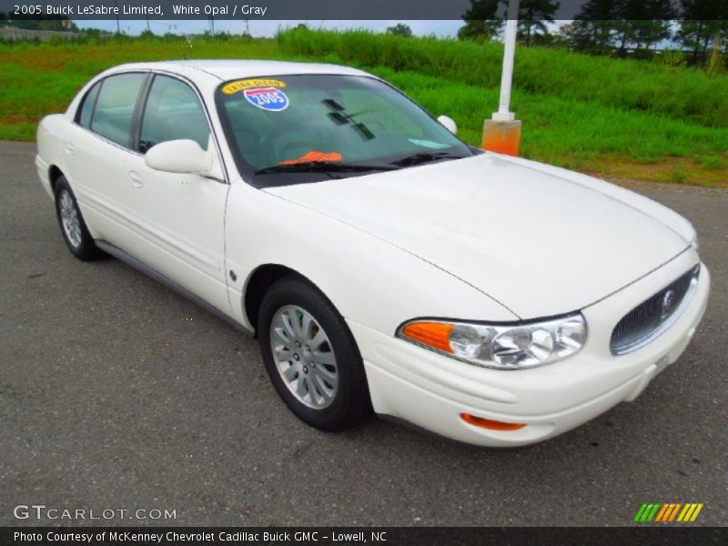 White Opal / Gray 2005 Buick LeSabre Limited