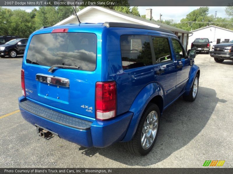 Electric Blue Pearl / Dark Slate Gray 2007 Dodge Nitro R/T 4x4