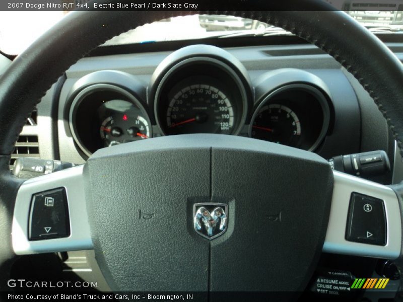 Electric Blue Pearl / Dark Slate Gray 2007 Dodge Nitro R/T 4x4