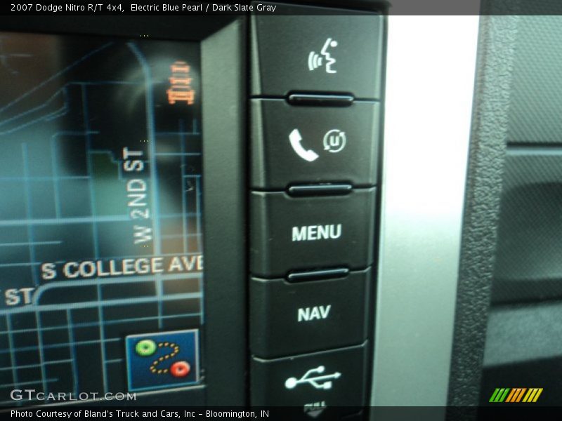 Electric Blue Pearl / Dark Slate Gray 2007 Dodge Nitro R/T 4x4