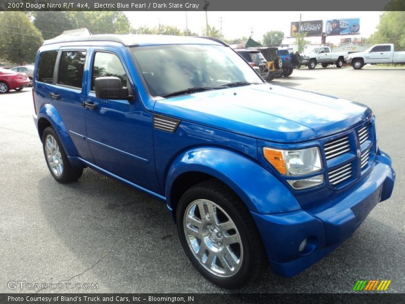 Electric Blue Pearl / Dark Slate Gray 2007 Dodge Nitro R/T 4x4