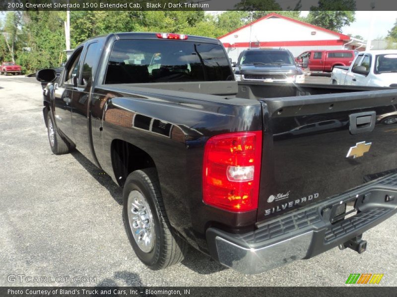 Black / Dark Titanium 2009 Chevrolet Silverado 1500 Extended Cab