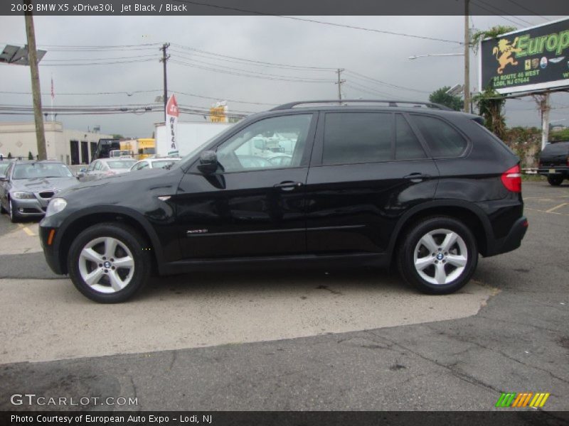 Jet Black / Black 2009 BMW X5 xDrive30i