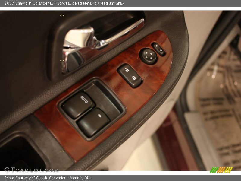 Bordeaux Red Metallic / Medium Gray 2007 Chevrolet Uplander LS