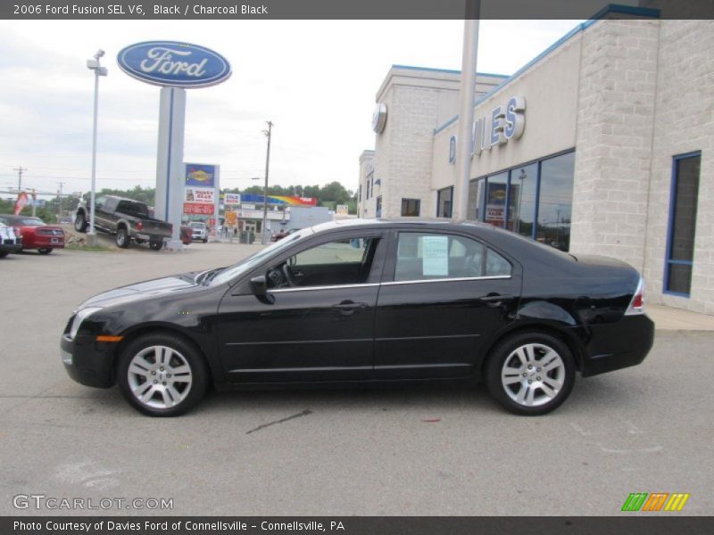 Black / Charcoal Black 2006 Ford Fusion SEL V6