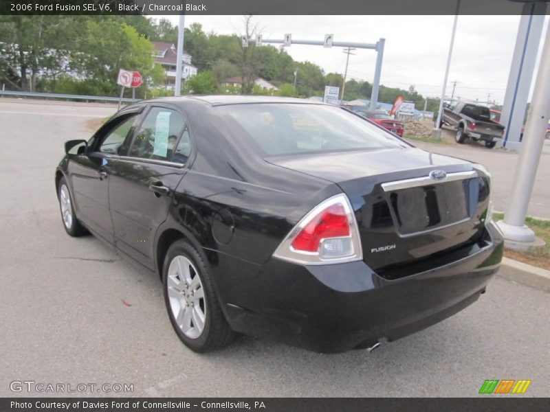 Black / Charcoal Black 2006 Ford Fusion SEL V6