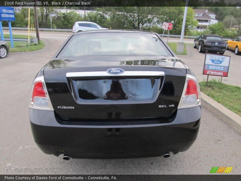 Black / Charcoal Black 2006 Ford Fusion SEL V6