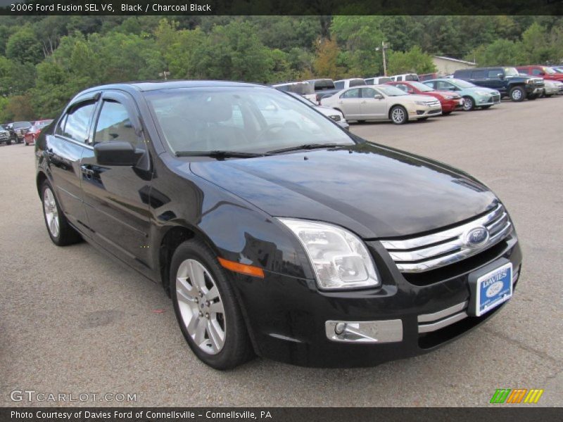 Black / Charcoal Black 2006 Ford Fusion SEL V6