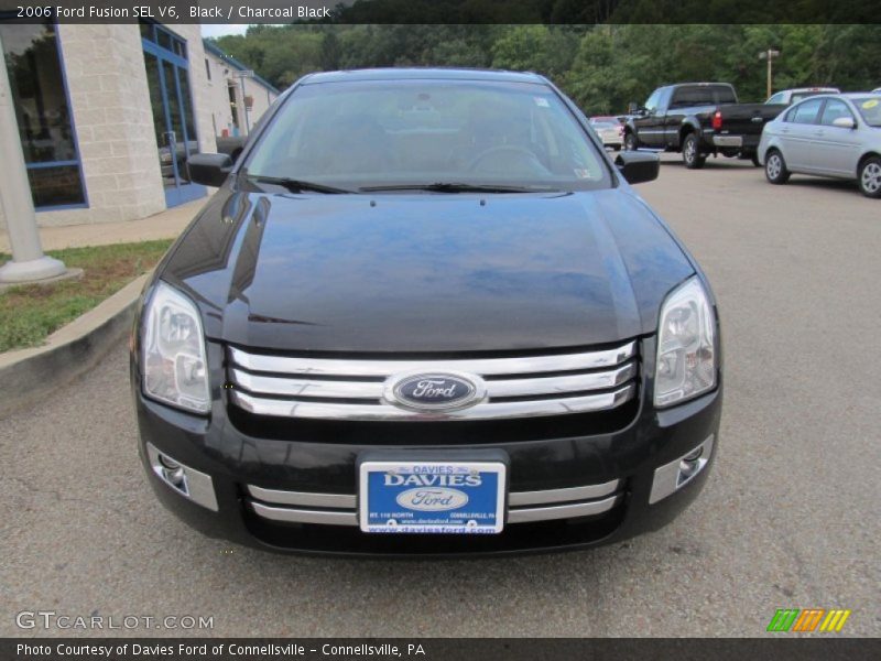 Black / Charcoal Black 2006 Ford Fusion SEL V6