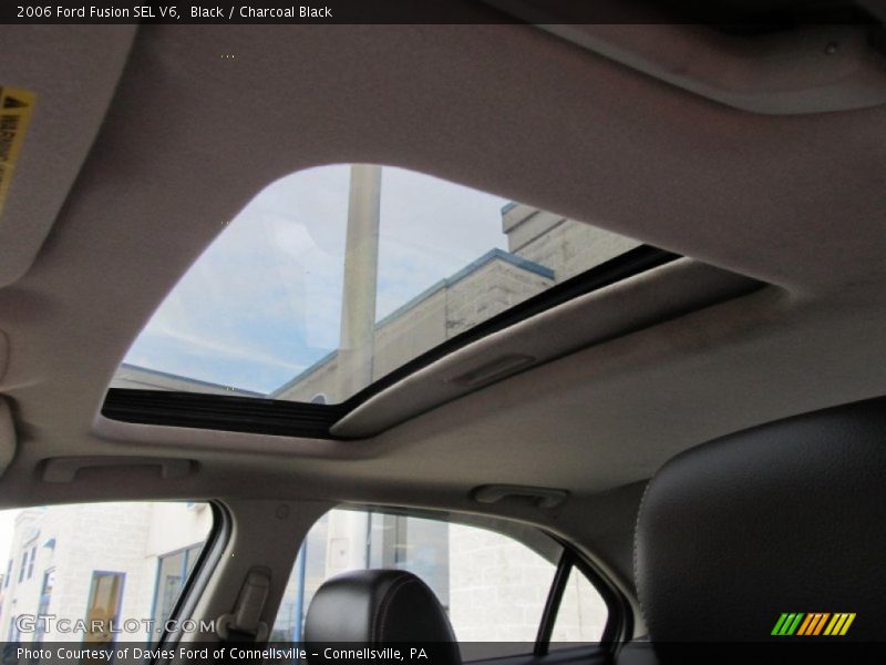 Black / Charcoal Black 2006 Ford Fusion SEL V6