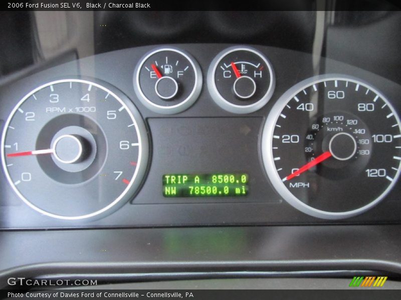 Black / Charcoal Black 2006 Ford Fusion SEL V6