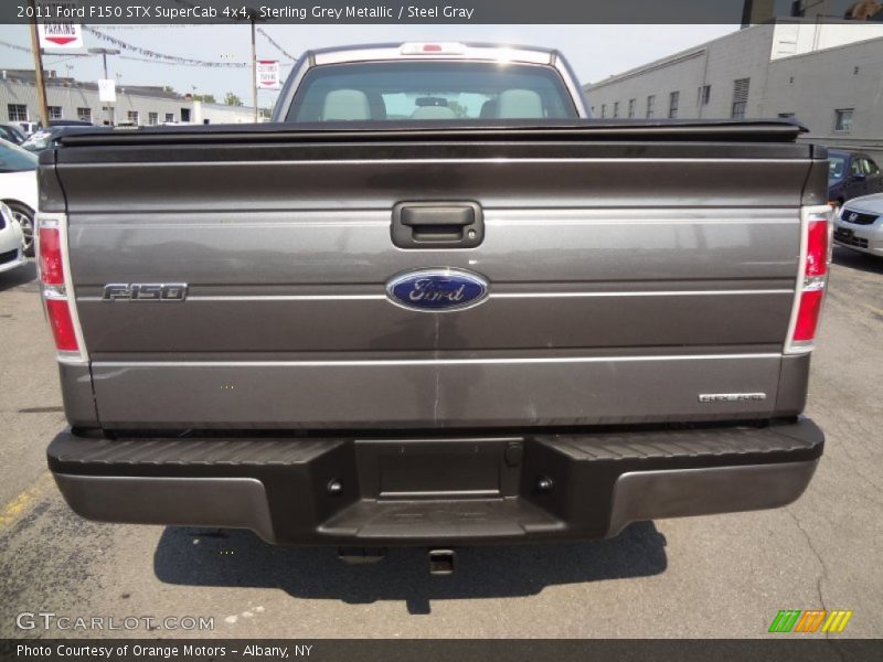 Sterling Grey Metallic / Steel Gray 2011 Ford F150 STX SuperCab 4x4