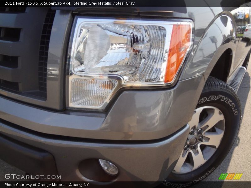 Sterling Grey Metallic / Steel Gray 2011 Ford F150 STX SuperCab 4x4