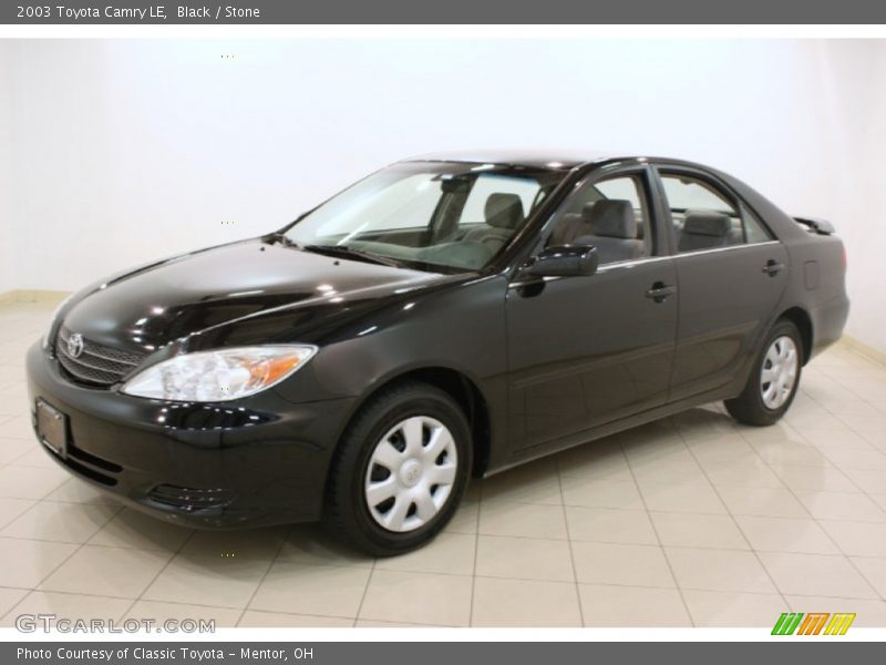 Black / Stone 2003 Toyota Camry LE