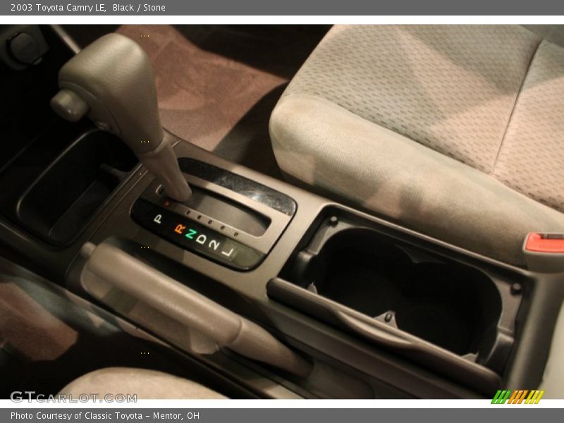 Black / Stone 2003 Toyota Camry LE