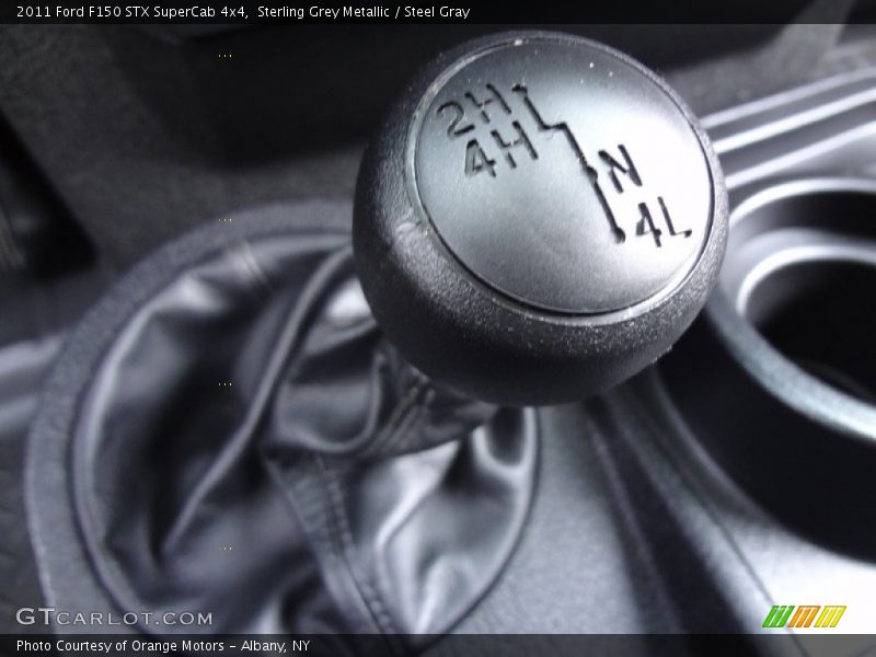 Sterling Grey Metallic / Steel Gray 2011 Ford F150 STX SuperCab 4x4