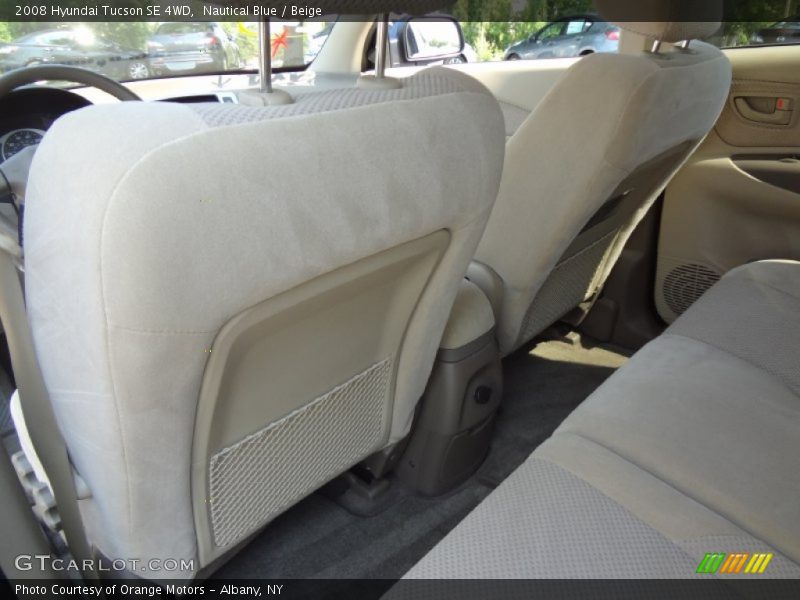 Nautical Blue / Beige 2008 Hyundai Tucson SE 4WD