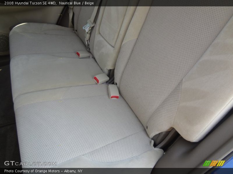 Nautical Blue / Beige 2008 Hyundai Tucson SE 4WD