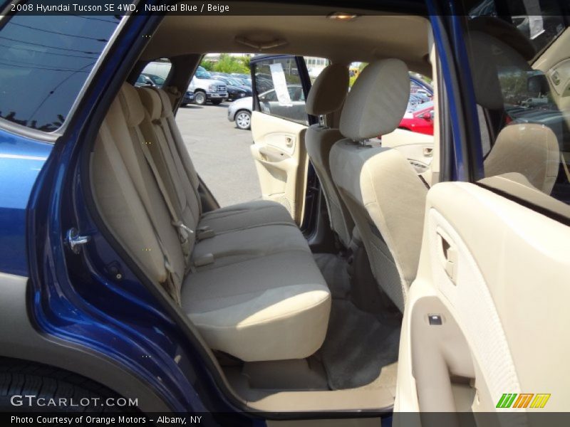 Nautical Blue / Beige 2008 Hyundai Tucson SE 4WD