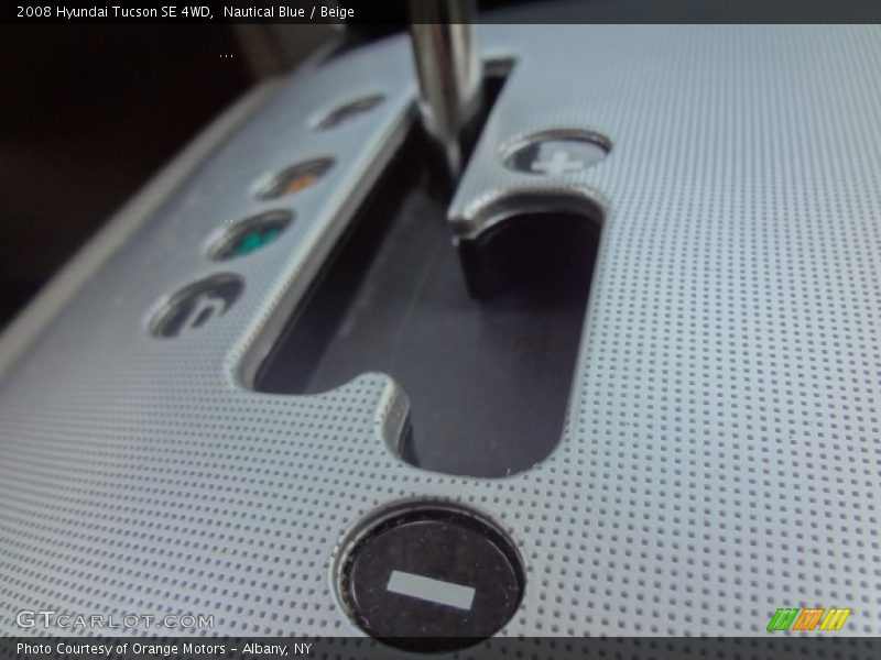 Nautical Blue / Beige 2008 Hyundai Tucson SE 4WD