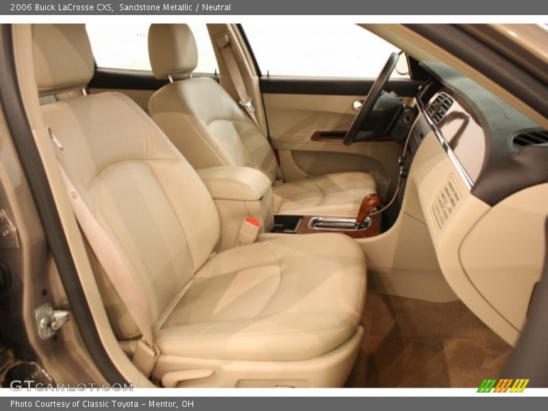 Front Seat of 2006 LaCrosse CXS