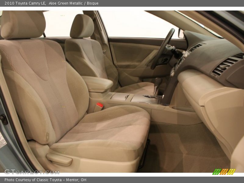 Aloe Green Metallic / Bisque 2010 Toyota Camry LE