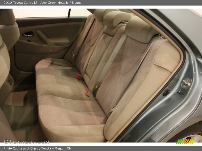 Aloe Green Metallic / Bisque 2010 Toyota Camry LE