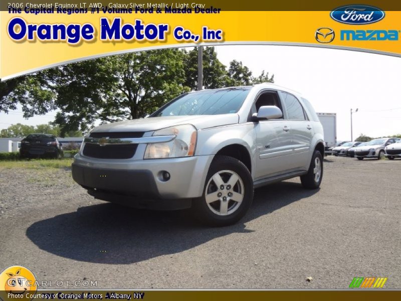 Galaxy Silver Metallic / Light Gray 2006 Chevrolet Equinox LT AWD