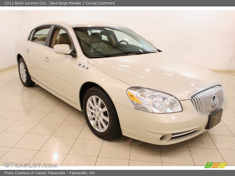 Sand Beige Metallic / Cocoa/Cashmere 2011 Buick Lucerne CXL