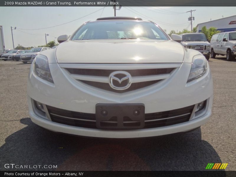 Performance White / Black 2009 Mazda MAZDA6 i Grand Touring