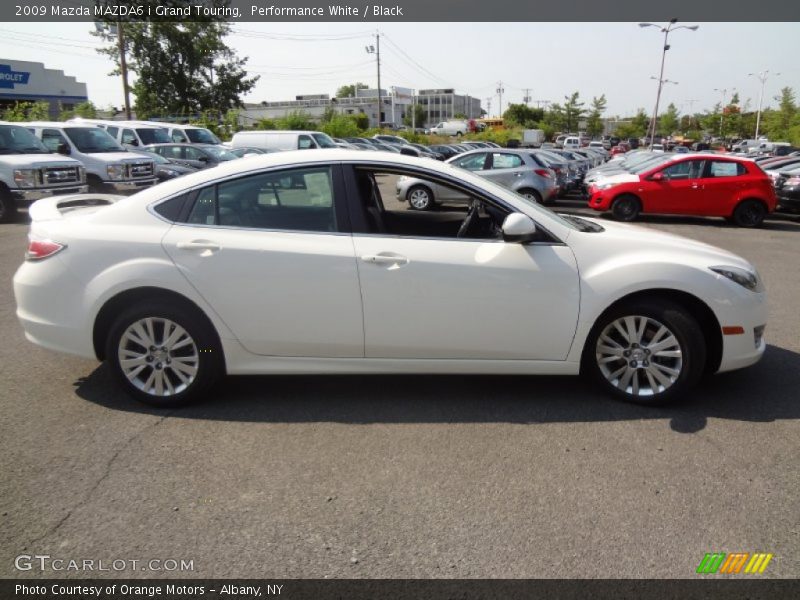 Performance White / Black 2009 Mazda MAZDA6 i Grand Touring