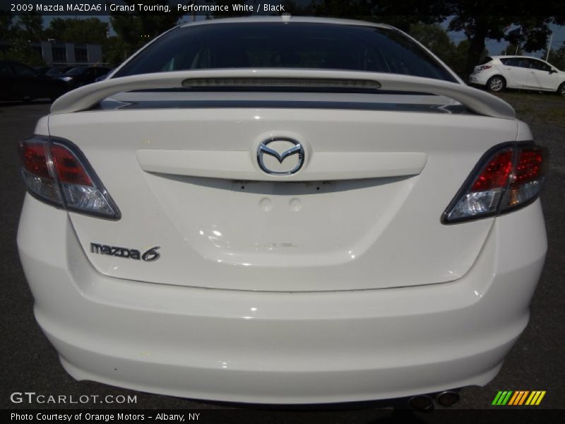 Performance White / Black 2009 Mazda MAZDA6 i Grand Touring