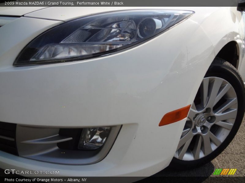 Performance White / Black 2009 Mazda MAZDA6 i Grand Touring