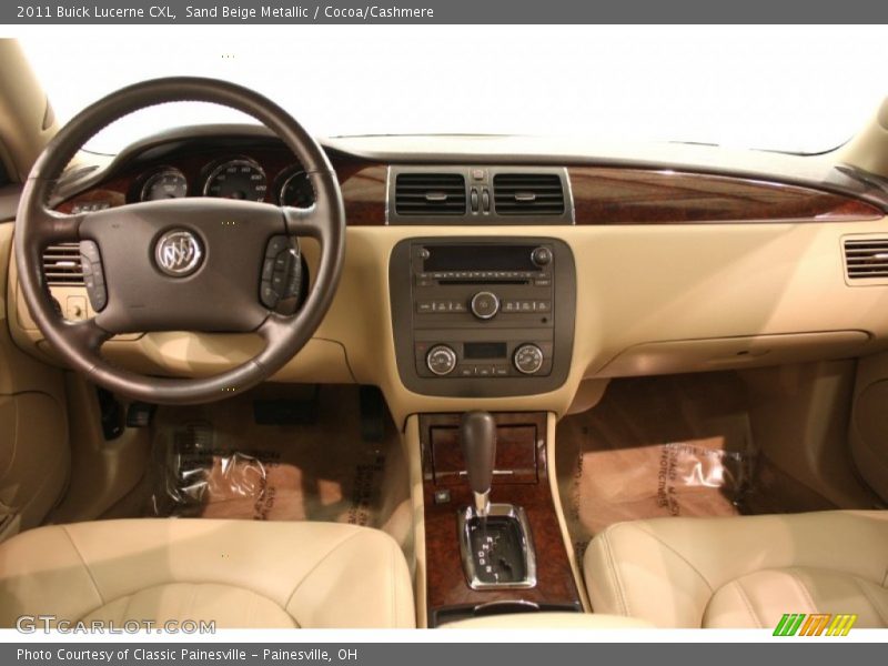 Sand Beige Metallic / Cocoa/Cashmere 2011 Buick Lucerne CXL