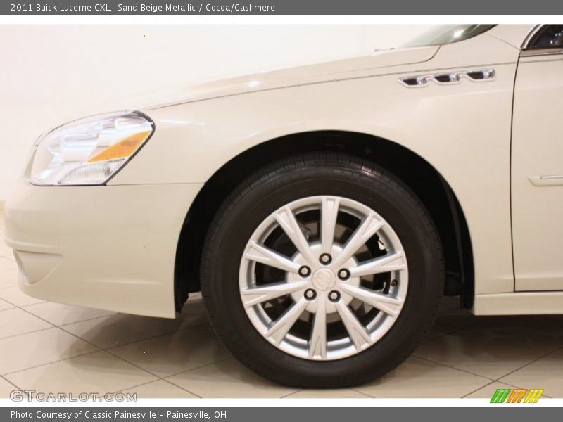 Sand Beige Metallic / Cocoa/Cashmere 2011 Buick Lucerne CXL