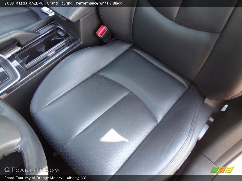 Performance White / Black 2009 Mazda MAZDA6 i Grand Touring