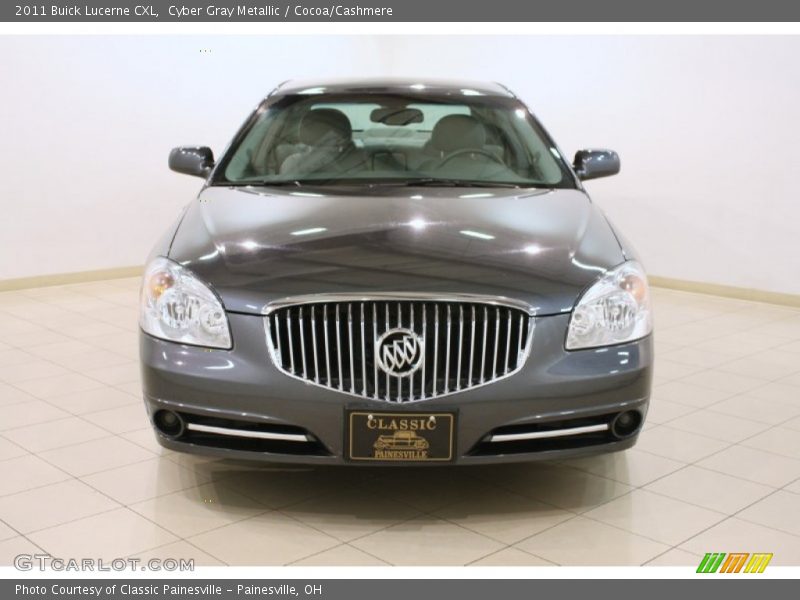 Cyber Gray Metallic / Cocoa/Cashmere 2011 Buick Lucerne CXL