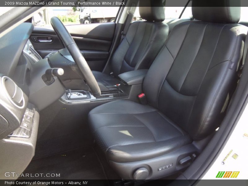 Performance White / Black 2009 Mazda MAZDA6 i Grand Touring