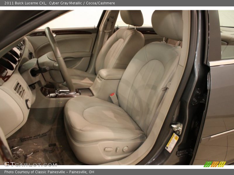 Cyber Gray Metallic / Cocoa/Cashmere 2011 Buick Lucerne CXL