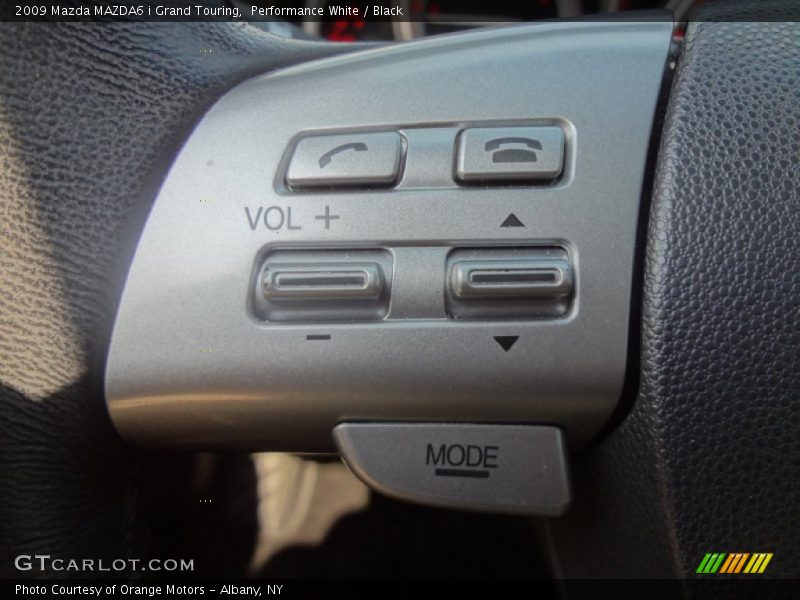 Performance White / Black 2009 Mazda MAZDA6 i Grand Touring