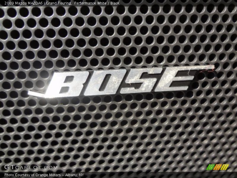 Performance White / Black 2009 Mazda MAZDA6 i Grand Touring