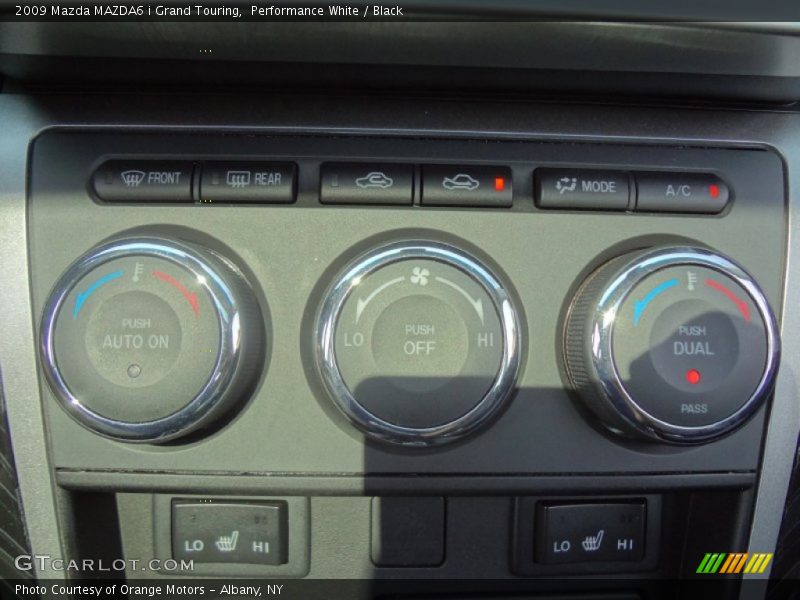 Performance White / Black 2009 Mazda MAZDA6 i Grand Touring