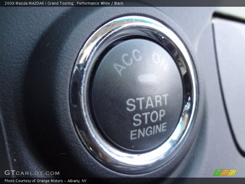 Performance White / Black 2009 Mazda MAZDA6 i Grand Touring
