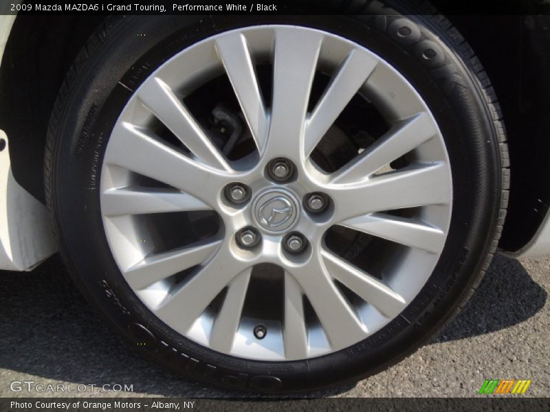 Performance White / Black 2009 Mazda MAZDA6 i Grand Touring