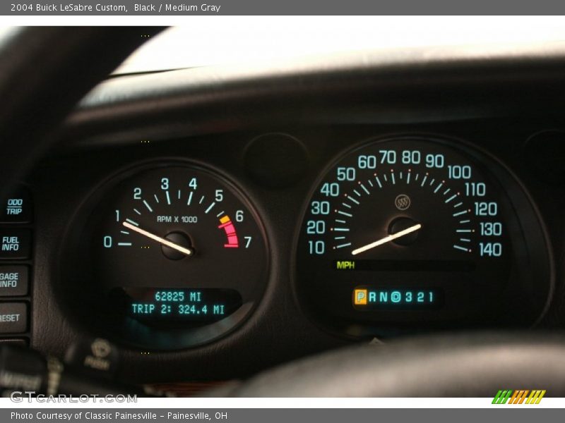 Black / Medium Gray 2004 Buick LeSabre Custom