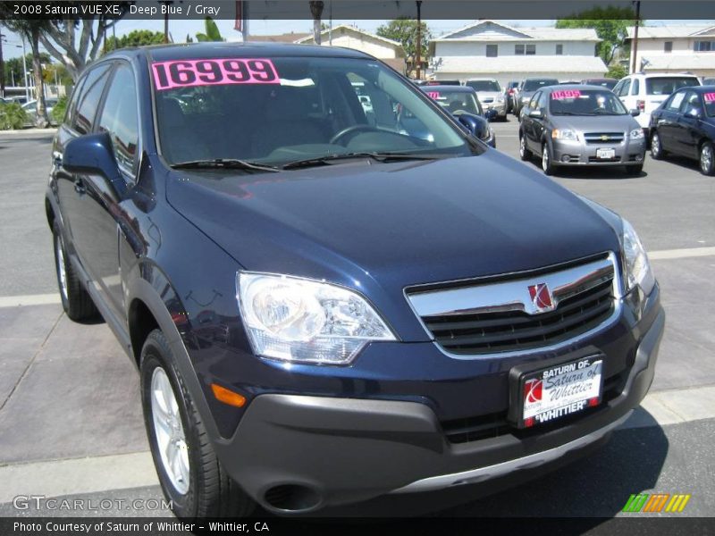 Deep Blue / Gray 2008 Saturn VUE XE